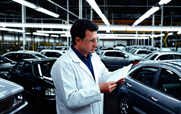 **
A process manager calmly addressing a sudden equipment malfunction in a car parts factory at night, coordinating with suppliers for emergency parts and activating an alternative production line to meet deadlines.
**