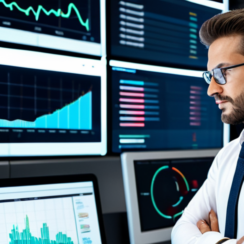 A professional Process Control Engineer in a modest business suit, standing confidently in a modern, well-lit office. Large digital screens in the background display complex project timelines, charts, and data visualizations. The engineer's expression is focused and analytical, conveying competence and strategic thinking. The background features a clean, collaborative workspace. Perfect anatomy, correct proportions, natural pose, well-formed hands, proper finger count, natural body proportions. Professional photography, high resolution, realistic, studio lighting, fully clothed, appropriate attire, safe for work, professional.
