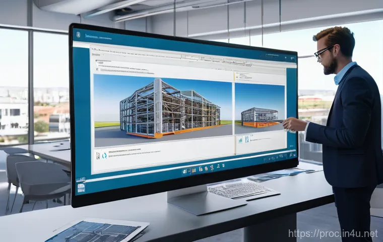 건설 현장에서의 공정관리 기술 적용 사례 - **Prompt:** A dynamic scene on a construction site focusing on drone-based monitoring and AI-driven ...